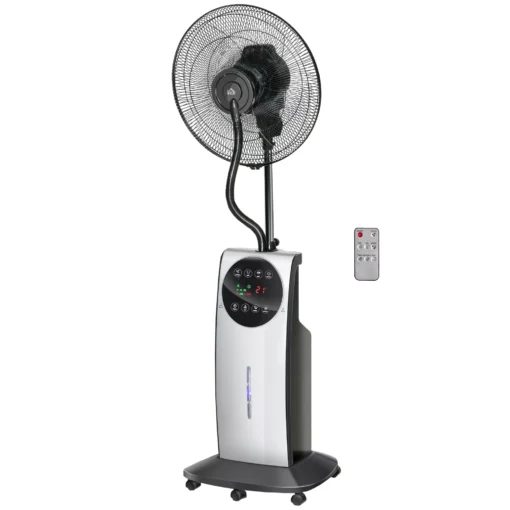 Pjedestalinis ventiliatorius su purškiamuoju rūku 90 W, 3,1 l