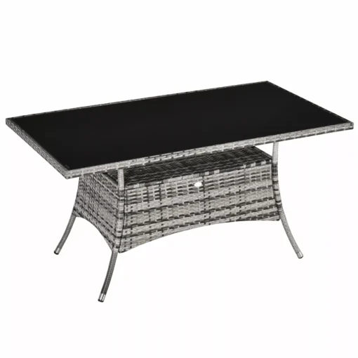 Sodo valgomojo stalas 150x85x74cm