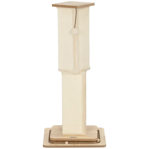 3-in-1 kačių draskyklė su žaidimų kamuoliuku 87 cm