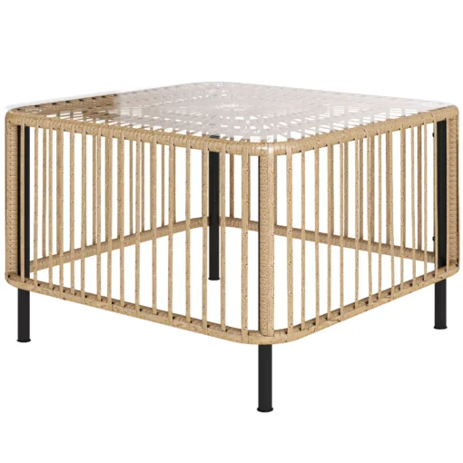 Lauko kavos staliukas 65 x 65 x 43 cm