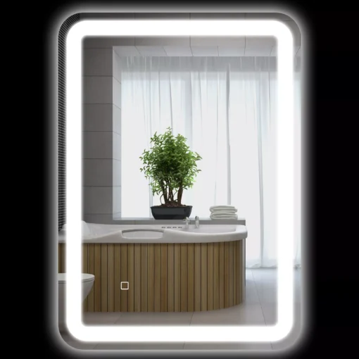 Vonios veidrodis su LED 50 x 70 cm, IP44