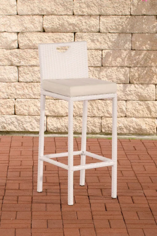 Baro kėdė "Mari cream white