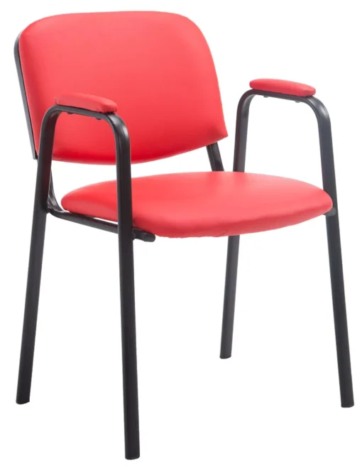 "Ken PRO" dirbtinės odos lankytojų kėdė