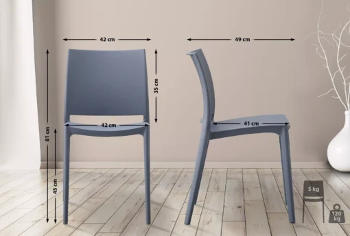 2 "Meton" kėdžių rinkinys
