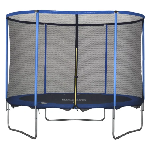Batutas su apsauginiu tinklu, mėlynas iki 113,6 kg, Ø305 x 248 cm