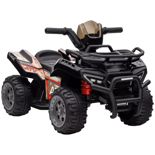 Mini elektrinis keturratis ATV LED priekinis žibintas 18-36 mėnesių vaikams 70 x 42 x 45 cm