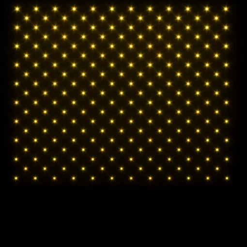 Šviesos uždanga šiltai balta 160 LED 200x150cm