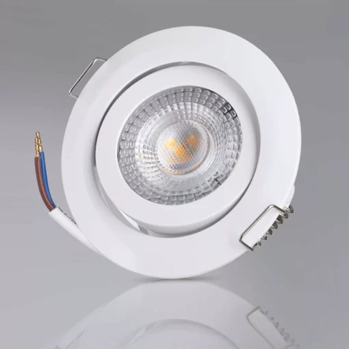 LED Įleidžiamas šviestuvas Krog 6 vnt. Baltas