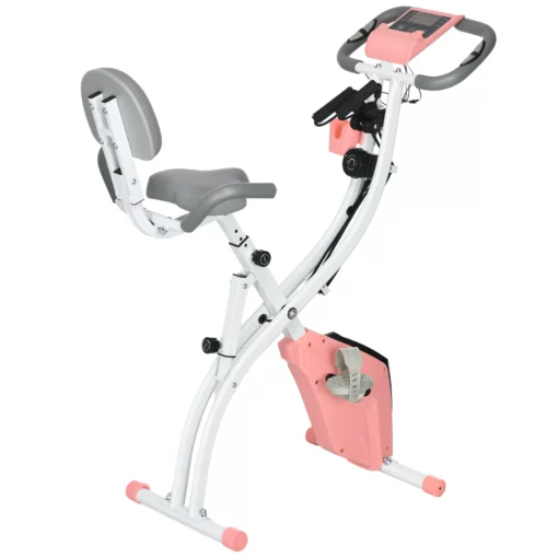 Dviratis treniruoklis "X-Bike 2-in-1" LCD ekranas su 8 reguliuojamais magnetinio pasipriešinimo lygiais